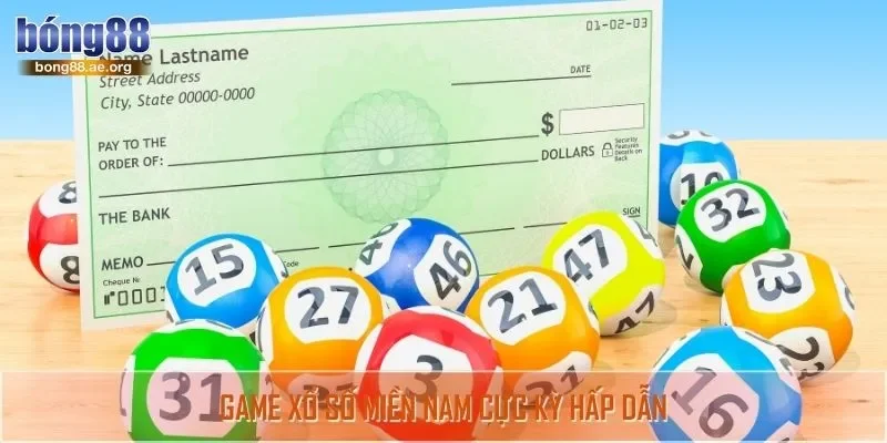 Game xổ số miền Nam cực kỳ hấp dẫn